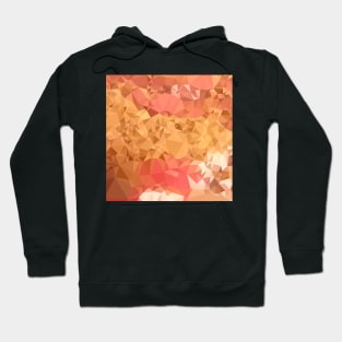 Wild Orchid Abstract Low Polygon Background Hoodie